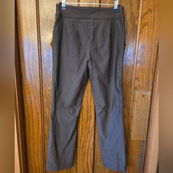 Tribal Flatten It Slimming Elegant Brown  Pants 2P NWT - Picture 5 of 12